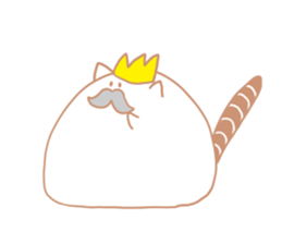 Earthworm Cat sticker #3041724
