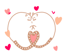 Earthworm Cat sticker #3041730