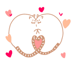 Earthworm Cat sticker #3041730