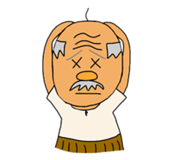 Old people Mr.Kimura is still young sticker #3041740