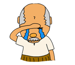 Old people Mr.Kimura is still young sticker #3041749