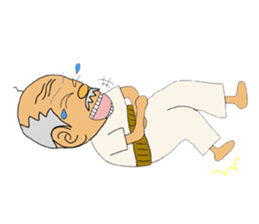 Old people Mr.Kimura is still young sticker #3041762