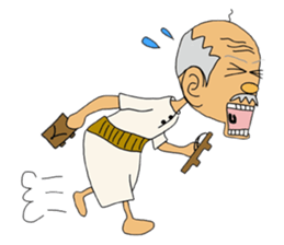 Old people Mr.Kimura is still young sticker #3041770