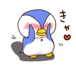 The penguins in between sticker #3041976