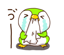 The penguins in between sticker #3042008