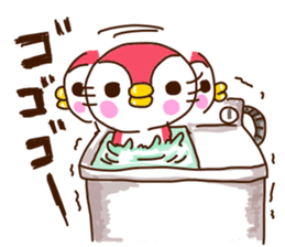 The penguins in between sticker #3042009