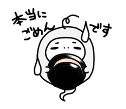 gentleman POM sticker #3042016