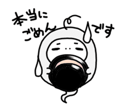 gentleman POM sticker #3042016