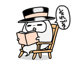 gentleman POM sticker #3042019