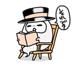 gentleman POM sticker #3042019