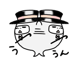 gentleman POM sticker #3042029