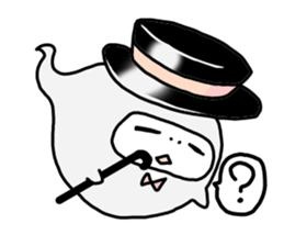 gentleman POM sticker #3042037