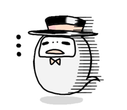 gentleman POM sticker #3042043