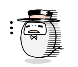 gentleman POM sticker #3042043