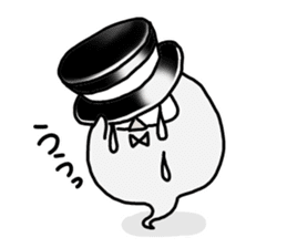 gentleman POM sticker #3042045