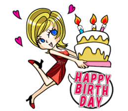 Super selfish! The beautiful women sticker #3042636