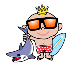 King Surf Boy 2 sticker #3042862