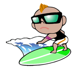King Surf Boy 2 sticker #3042863
