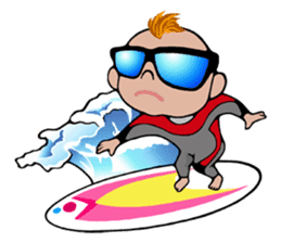 King Surf Boy 2 sticker #3042870