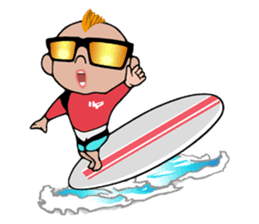 King Surf Boy 2 sticker #3042887