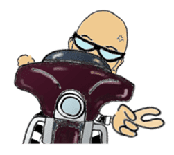 I LOVE American Motorcycle!! Ver.2 sticker #3042931