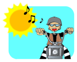 I LOVE American Motorcycle!! Ver.2 sticker #3042932