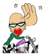 I LOVE American Motorcycle!! Ver.2 sticker #3042942