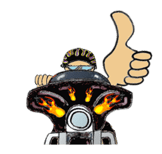 I LOVE American Motorcycle!! Ver.2 sticker #3042944