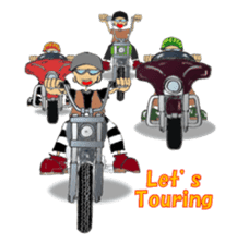 I LOVE American Motorcycle!! Ver.2 sticker #3042945