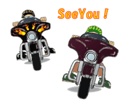 I LOVE American Motorcycle!! Ver.2 sticker #3042946