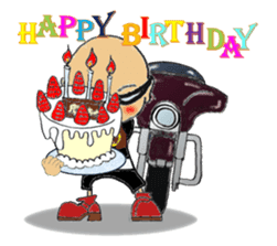 I LOVE American Motorcycle!! Ver.2 sticker #3042948