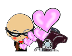 I LOVE American Motorcycle!! Ver.2 sticker #3042949