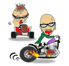 I LOVE American Motorcycle!! Ver.2 sticker #3042953