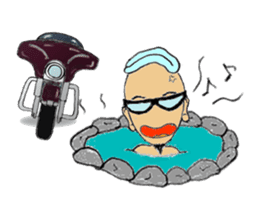 I LOVE American Motorcycle!! Ver.2 sticker #3042966