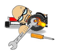 I LOVE American Motorcycle!! Ver.2 sticker #3042969