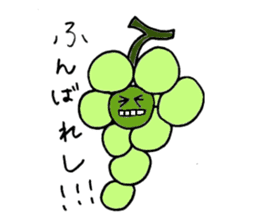 Grape Boy from Yamanashi sticker #3043198