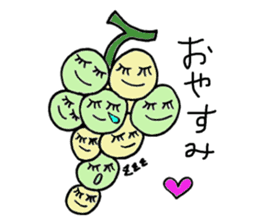 Grape Boy from Yamanashi sticker #3043218