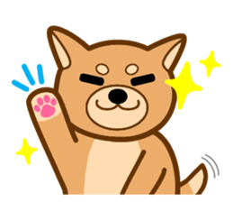 Shiba Inu Pochi and Taro. sticker #3043467