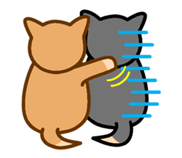 Shiba Inu Pochi and Taro. sticker #3043484