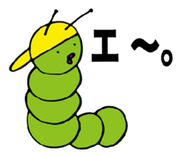 Mr. caterpillar sticker #3043754