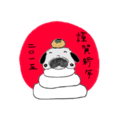 pug-dog sticer3