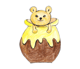 Mu's Bear sticker #3044197