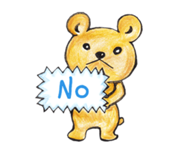 Mu's Bear sticker #3044200