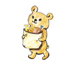 Mu's Bear sticker #3044202