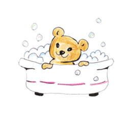 Mu's Bear sticker #3044204