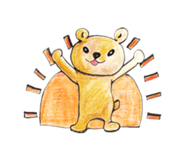 Mu's Bear sticker #3044205