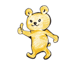 Mu's Bear sticker #3044206