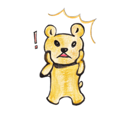 Mu's Bear sticker #3044210