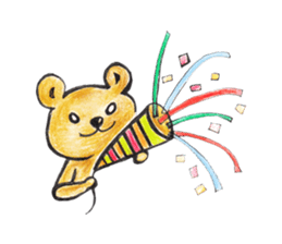 Mu's Bear sticker #3044211