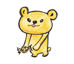 Mu's Bear sticker #3044214